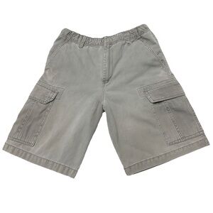 Quiksilver Y2K Cargo Shorts Men 32 Olive Green Skate Surf Streetwear Vintage